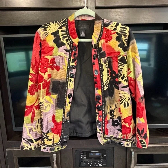 Investments Multicolor Floral Women's Blazer - Picture 2 of 15